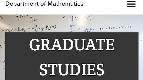 What is... a PhD in Math?