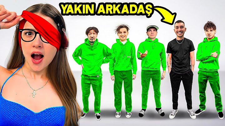 GERÇEK EN İYİ ARKADAŞI BUL ?!! (Hangisi Gerçek?)  | Feride Özdinç