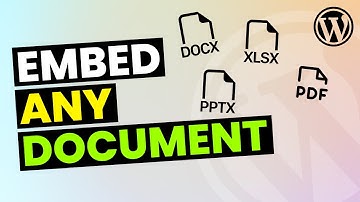 Embed Any Document in WordPress