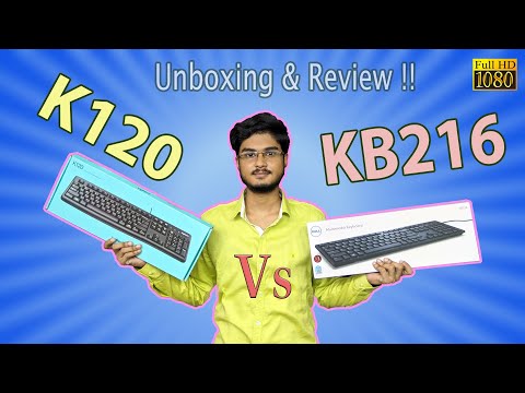 Dell KB216 keyboard Unboxing & Review in Bangla | Dell KB216 vs Logitech K120 | Dev2D