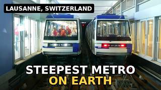 The Steepest Metro on Earth: Inside Lausanne's Driverless M2