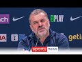 Thats really harsh  ange postecoglou defends spurs following plastic fans accusations