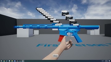 When you want to show off the modularity of your firearm attachment system