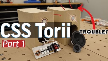 CSS Audio Torii DIY Speaker Kit Part 1 - Cabinet Construction And Soldering Tips