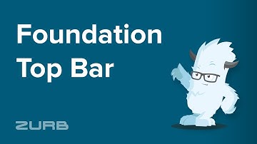 Top Bar | Foundation 6 by ZURB
