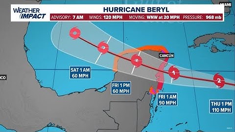Hurricane Beryl update: Category 3 storm roars toward Mexico after leaving destruction in Jamaica