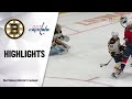 Bruins @ Capitals 9/26/21 | NHL Highlights