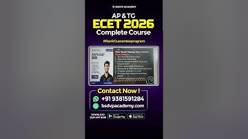 AP ECET 2026 HOW TO MAKE EFFECTIVE RUNNING NOTES-PART 4| LIVE SESSION| BSDVP ACADEMY| TG ECET 2026