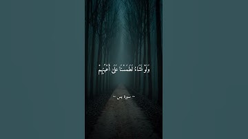 الْيَوْمَ نَخْتِمُ عَلَىٰ أَفْوَاهِهِمْ ... تلاوة خاشعة من سورة يس