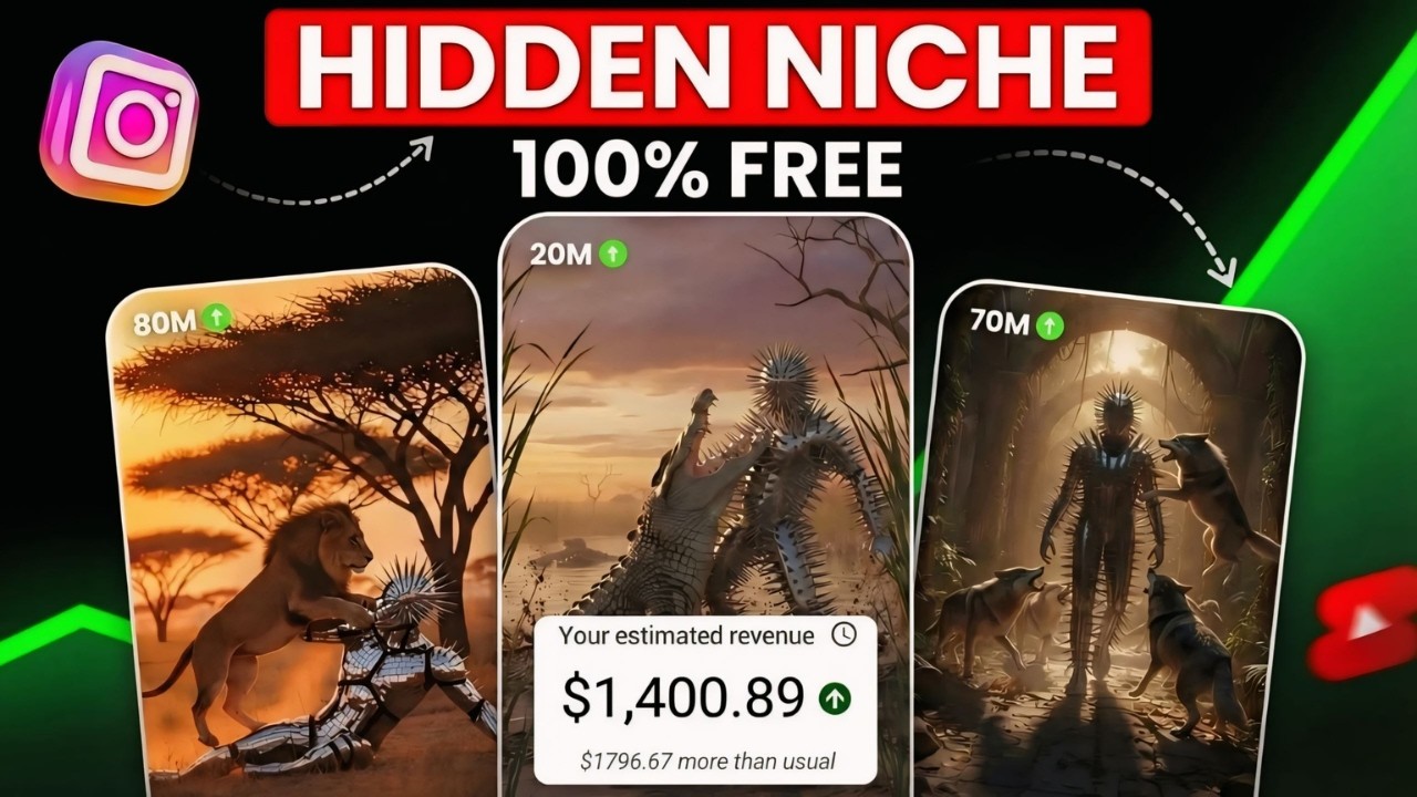 How to Create Monetizable Viral AI YouTube Shorts Using Free AI Tools