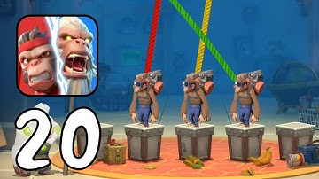 Age of Apes‏ - ‏‏Gameplay walkthrough Part 20 (iOS, Android)