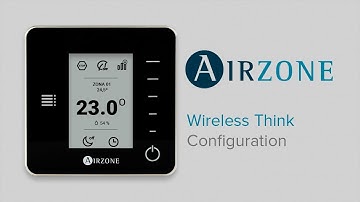 Airzone Wireless Think Thermostat Configuration