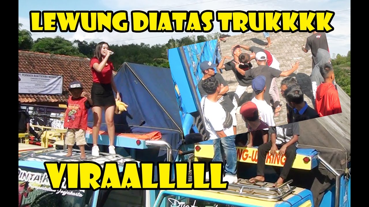 LEWUNG NYANYI DIATAS TRUK  Anggun ft Bambang JOGJA  