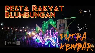 Daul putra kembar  ||  dalam rangka pesta rakyat blumbungan