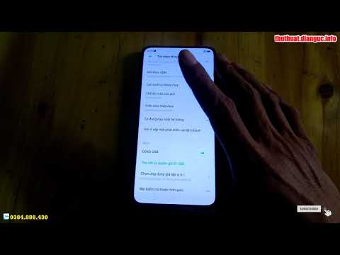 Hướng dẫn bật chế độ nhà phát triển Oppo Reno PCAM00
