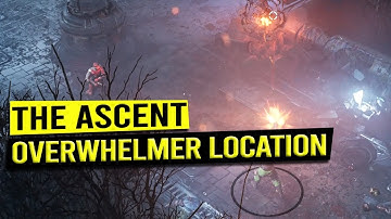 Unique Explosive Machine Gun OVERWHELMER Location - THE ASCENT