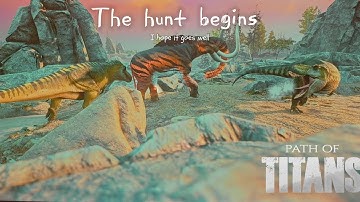 Rex duo vs mammoth | path of titans | Apex killers