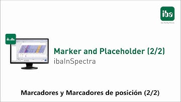 Análisis de las vibraciones con ibaInSpectra: Marcadores y Marcadores de Posición 2/2