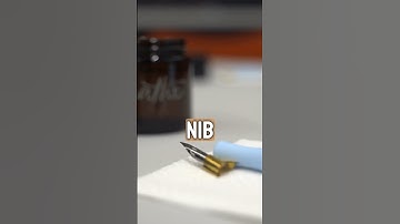 Calligraphy Tip: Preparing A New Nib