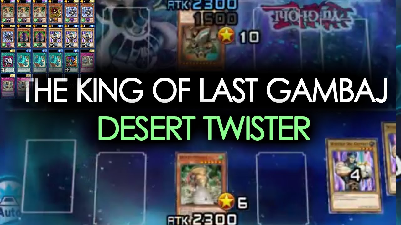 yugioh desert deck Yu-Gi-Oh! - Just Desserts (SDK-040) - Starter Kaiba - Unlimited Edition card deck is carefully crafted with powerful creatures and spellbinding spells [Yu-Gi-Oh! Duel Links] Desert Twister,