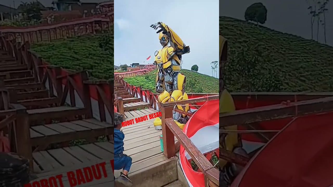 PASUKAN ROBOT ASLI !! Badut robot besar #shorts #robot #viral #subscribers #002