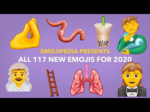 😍 First Look: All 117 New Emojis for 2020