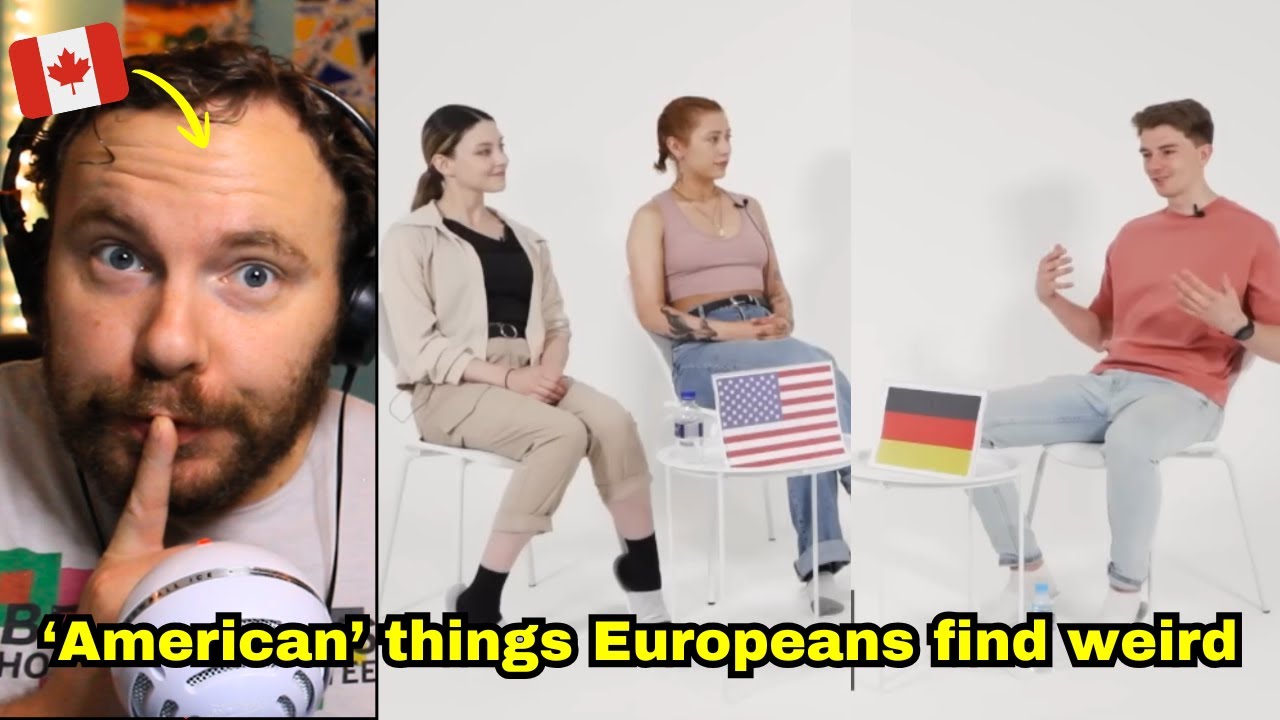 Canadian Guy reacts to 'American Things Europeans Find Weird'