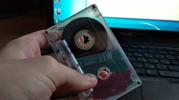 Storing data on cassette tape