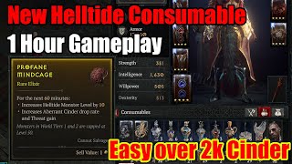 Diablo 4 | PTR | New Helltide Consumable | 1 Hour Gameplay