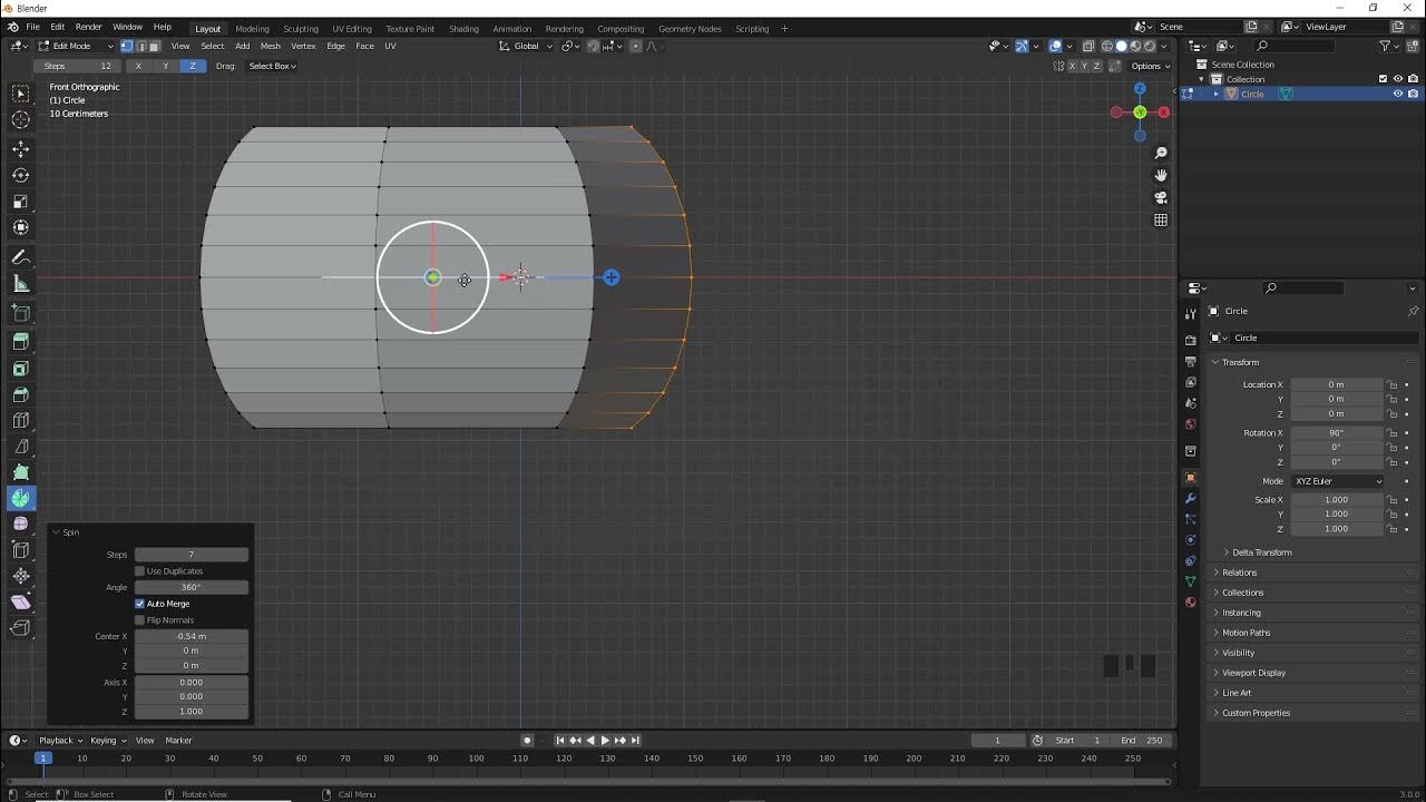 56. Blender 3.0 Spin, Spin Duplicates YouTube