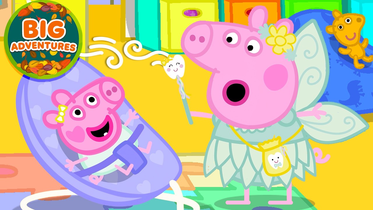 Peppa Pig FINDS Baby Evie's FIRST TOOTH! 🦷 Tooth Fairy Adventure | Tales Full Episodes | 18 Mins