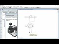 Double Acting Cylinder with in and out piston rod shock adsorber at strock end