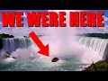 watch what happens to be under the Niagara Falls maid of the mist &amp; hornblower