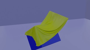 Cloth Simulation In Blender 2.8 with eevee renderer