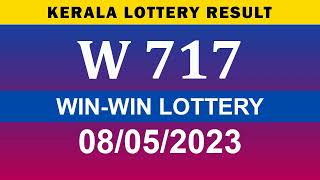 # Kerala Lottery Win-Win W-717 Today's 08/05/2023 Live Result #winwinlotteryresult #winwin