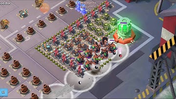 Textbook Komondor Solo using All Zookas w Brick in Boom Beach Operations Deep Cut