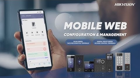 Mobile Web Configuration & Management