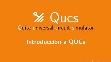 QUCS simulación circuitos - 1 - intro