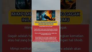 😱Arti Mimpi Melihat Burung Gagak! Pertanda Apa Ini?! 🕊️👁️#shots #fypyoutube
