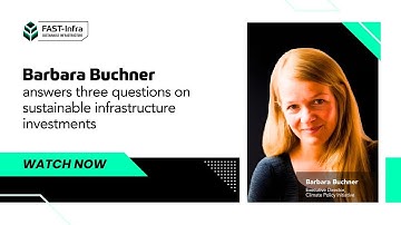 Unlocking  private investments in sustainable infrastructure