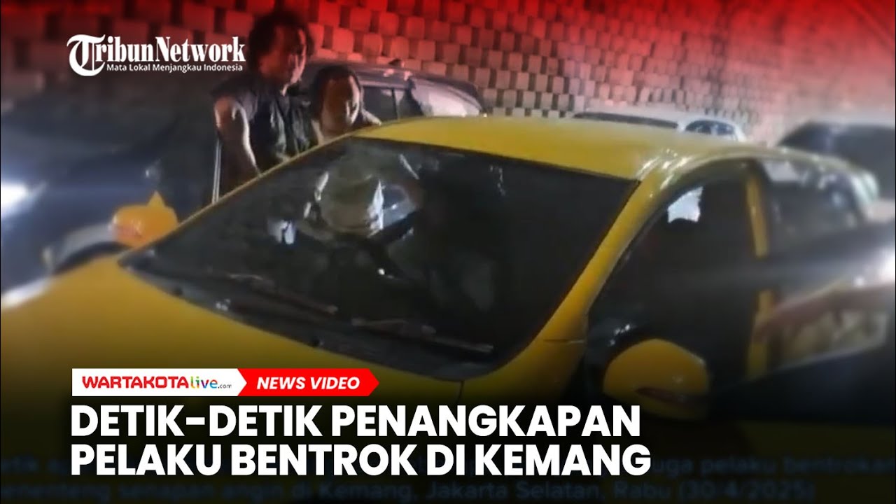 TEGANG! Detik-detik Penangkapan Pelaku Bentrokan di Kemang