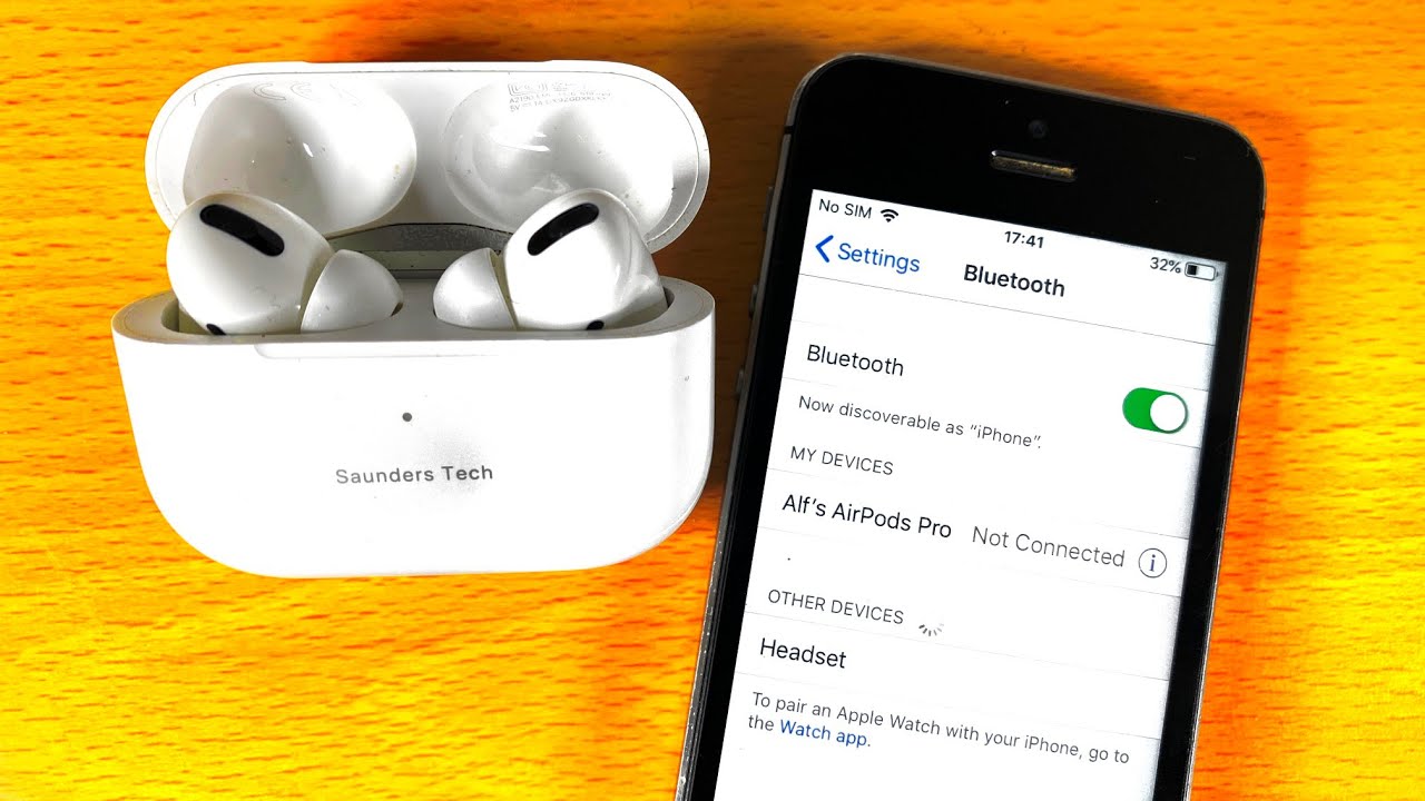 How To Connect AirPods to iPhone 5s 2021 - Pair to iPhone Pro / AirPods] - YouTube