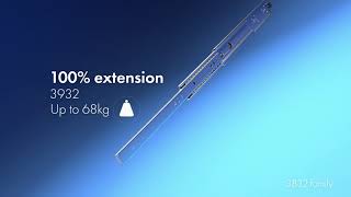 DZ3932 Medium Duty Full Extension Slide by Accuride Europe 796 views 2 years ago 19 seconds