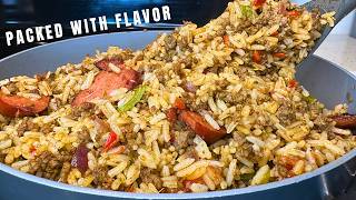 You’ll Never Make Dirty Rice the Same Way Again | Beef & Sausage