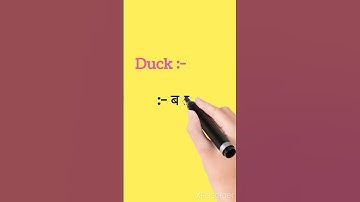 Duck in hindi meaning Duck meaning in hindi @PresentTeachingVlogs