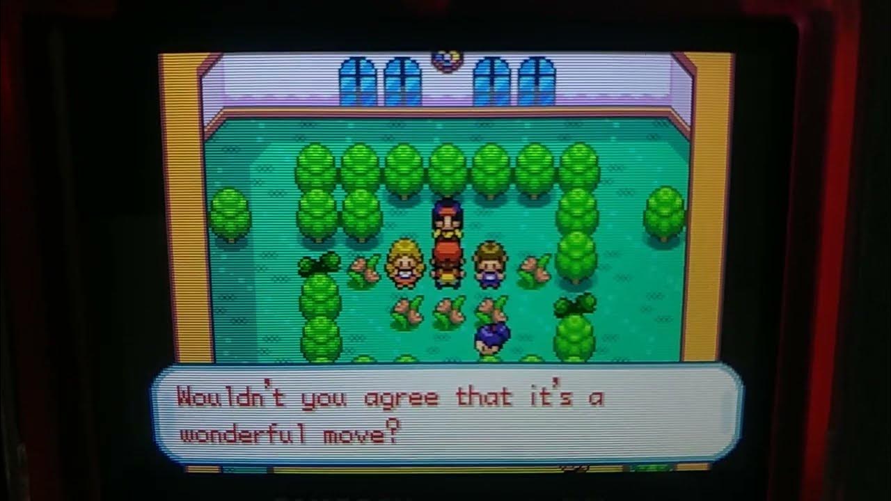 Pokemon Fire Red Gym Battle with Erika Dominating Celadon Gym