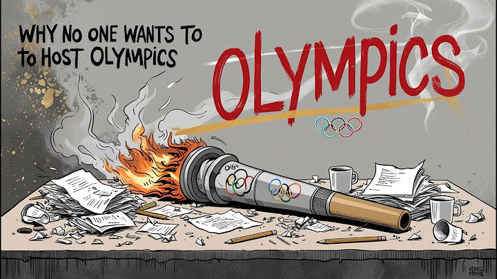 🏟️ Why No One Wants To Host The Olympics 🏅? #facts .