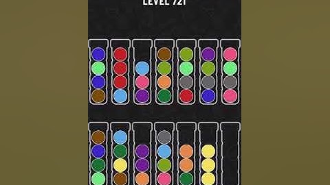【Ball Sort Puzzle】Level.721