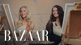 Alix & Ashtin Earle Reveal Who Got Away With More Growing Up | Portrait Mode | Harper's BAZAAR