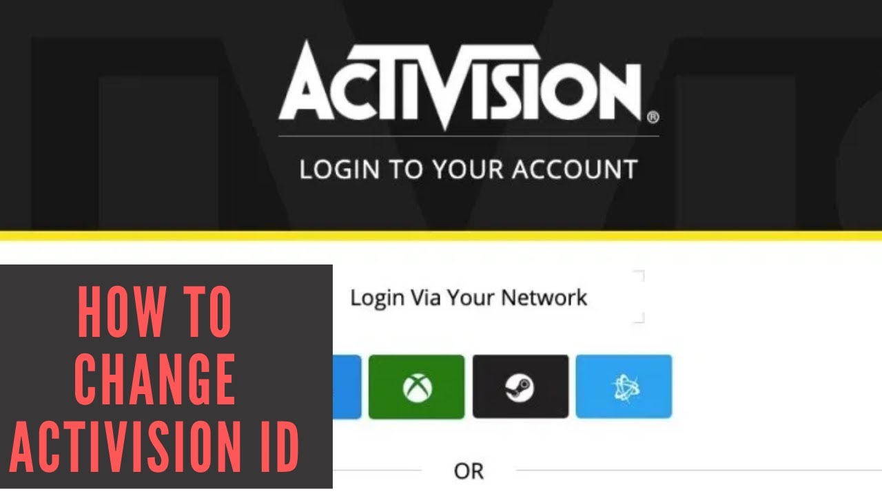 how to change to a different activision account｜TikTok Search